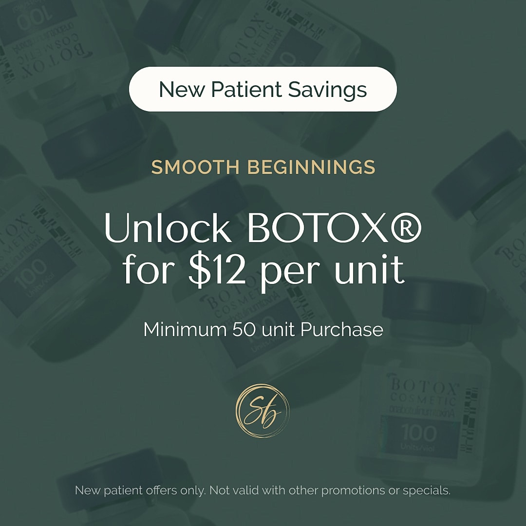New patient savings on lasers and fillers.