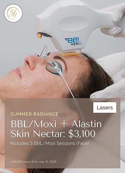 BBL/Moxi facial treatment promotion and details